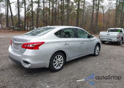 2018 Nissan Sentra Sv из США, поврежденный, VIN 3N1AB7AP6JY207585